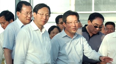 農(nóng)業(yè)農(nóng)村部黨組書記、部長韓長賦視察我公司